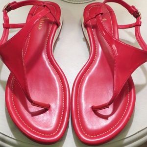 Cole Haan Red Sandals